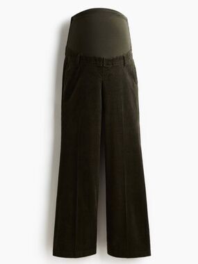 Pregnancy Corduroy pant  - H&M MAMA FLARED CORDUROY PANTS